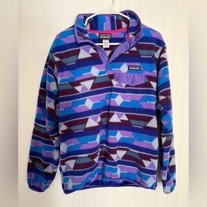 Patagonia Synchilla® Snap-T Fleece Pullover Aztec Size Medium